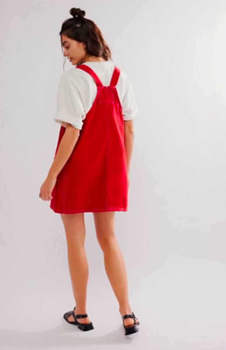 free people heart eyes mini dress Free People Heart Eyes Mini Dress In Watermelon Combo - 61% Off