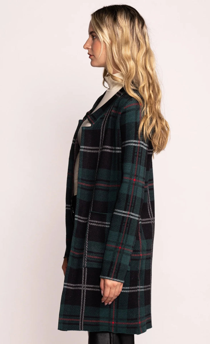 The Harmon Cardigan Pink Martini Belle's Boutique Muskoka