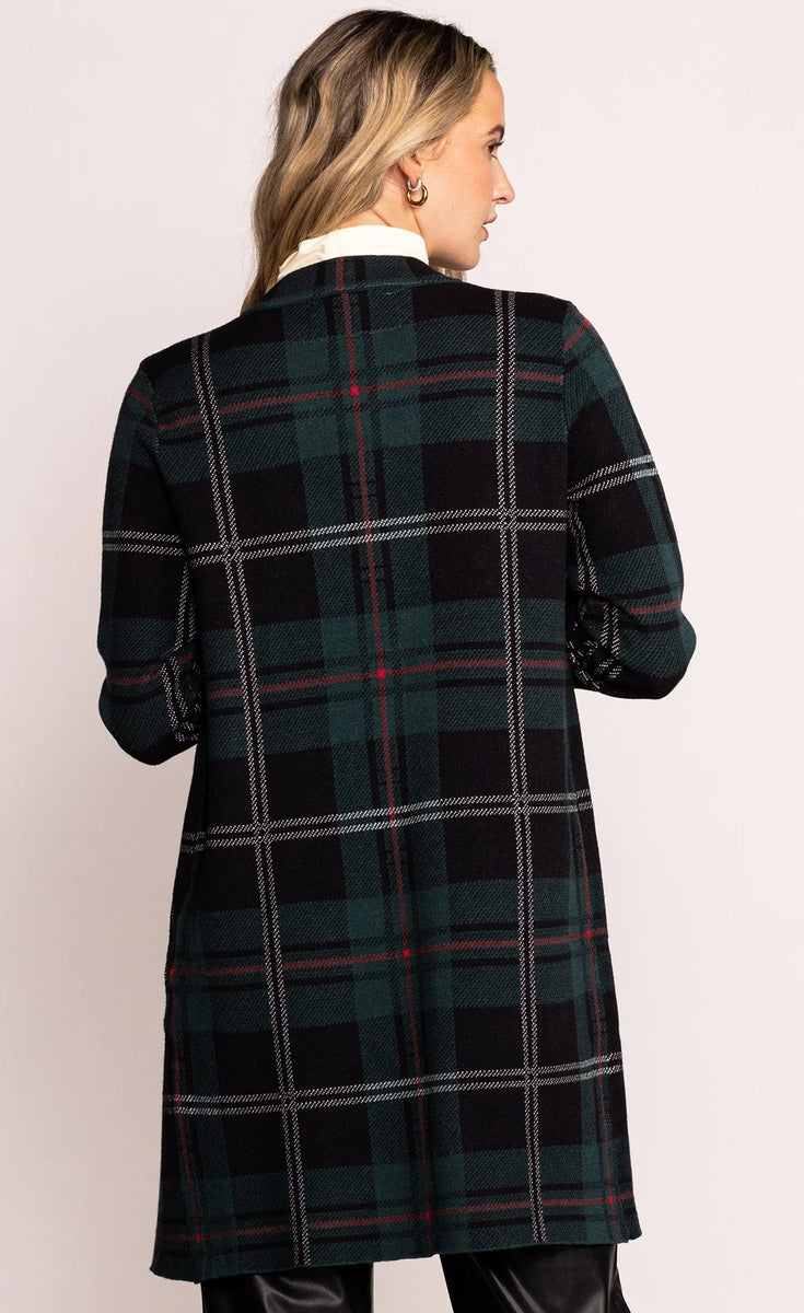 The Harmon Cardigan Pink Martini Belle's Boutique Muskoka