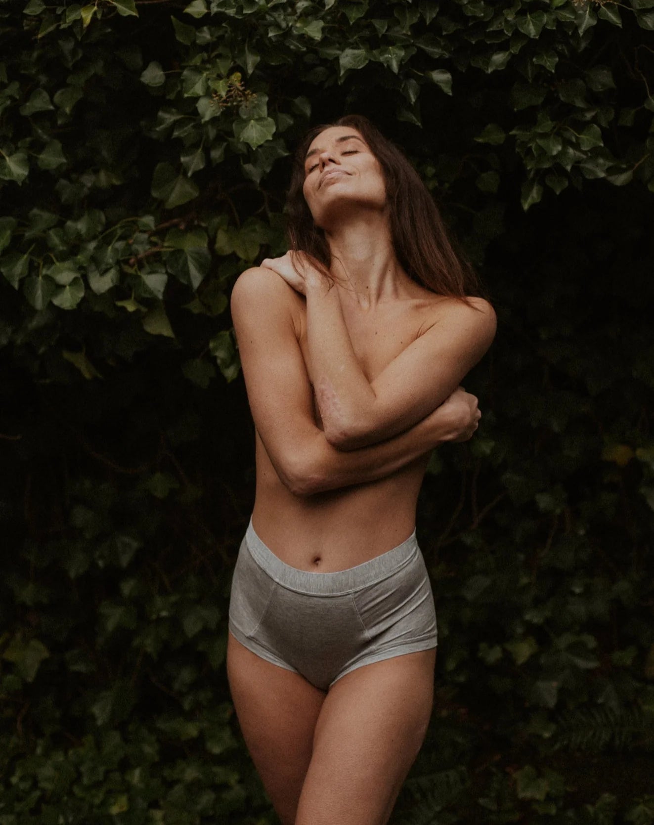 Brief Undies - Grey | Huha