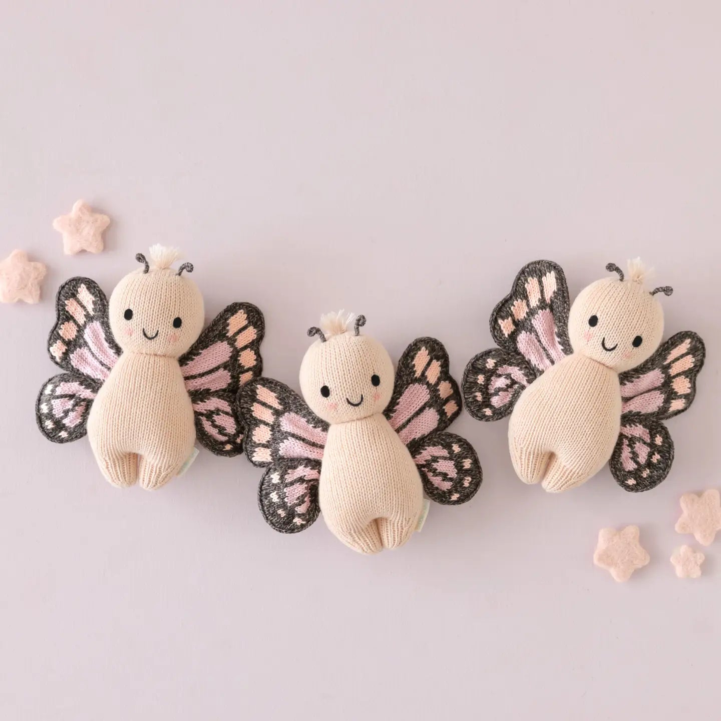 Baby Butterfly - Peach | Cuddle & Kind