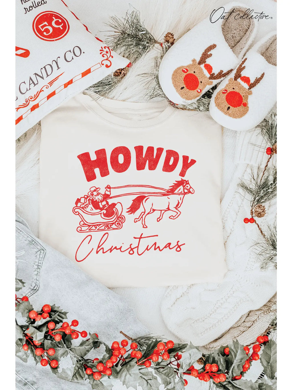 Howdy Christmas Graphic Tee | CHRISTMAS DROP
