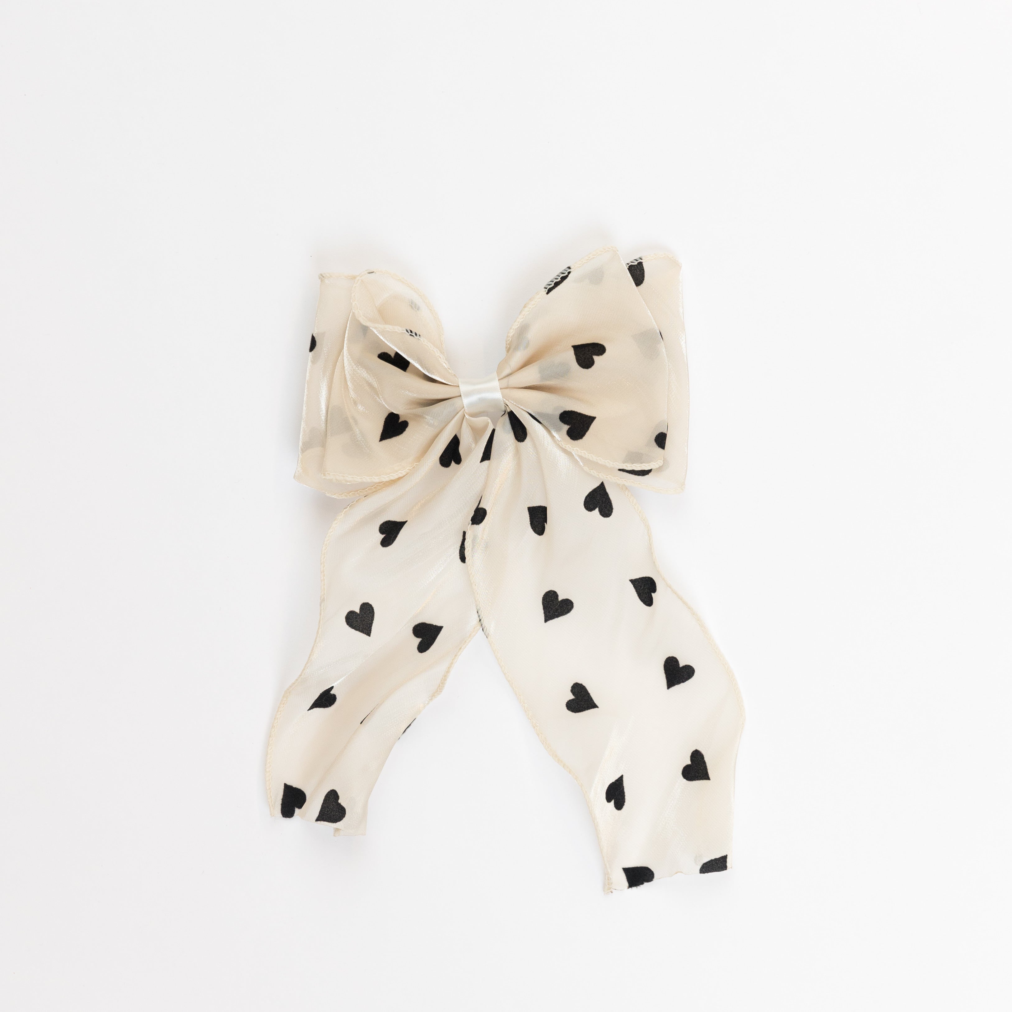 Heart Bow Clip | Lyla & Luxe