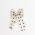 Heart Bow Clip | Lyla & Luxe