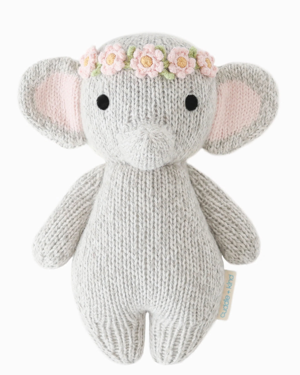 Baby Elephant - Blush Floral | Cuddle & Kind