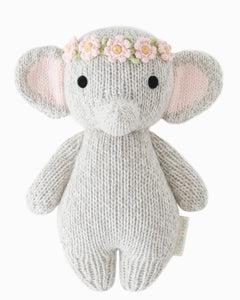Baby Elephant - Blush Floral | Cuddle & Kind