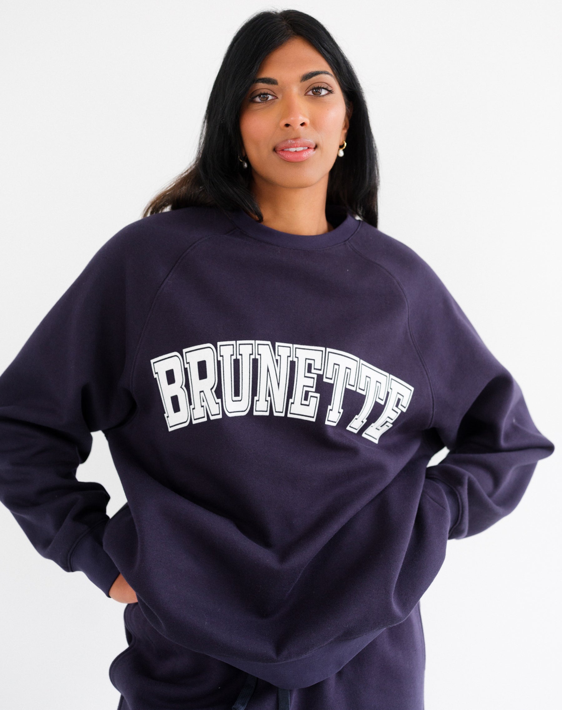 "Brunette" Varsity Hair Colour Not Your Boyfriend's Crew - Navy | BTL7