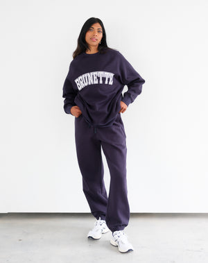 "Brunette" Varsity Hair Colour Not Your Boyfriend's Crew - Navy | BTL7