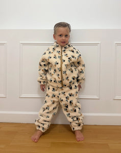 Kids Floral Sherpa Jacket | BTL