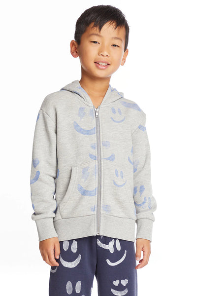 Smiles Boys Zip Up Hoodie | Chaser Brand – Belle's Boutique