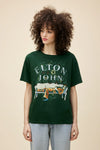 ELTON JOHN FLORAL BOYFRIEND TEE | Daydreamer LA