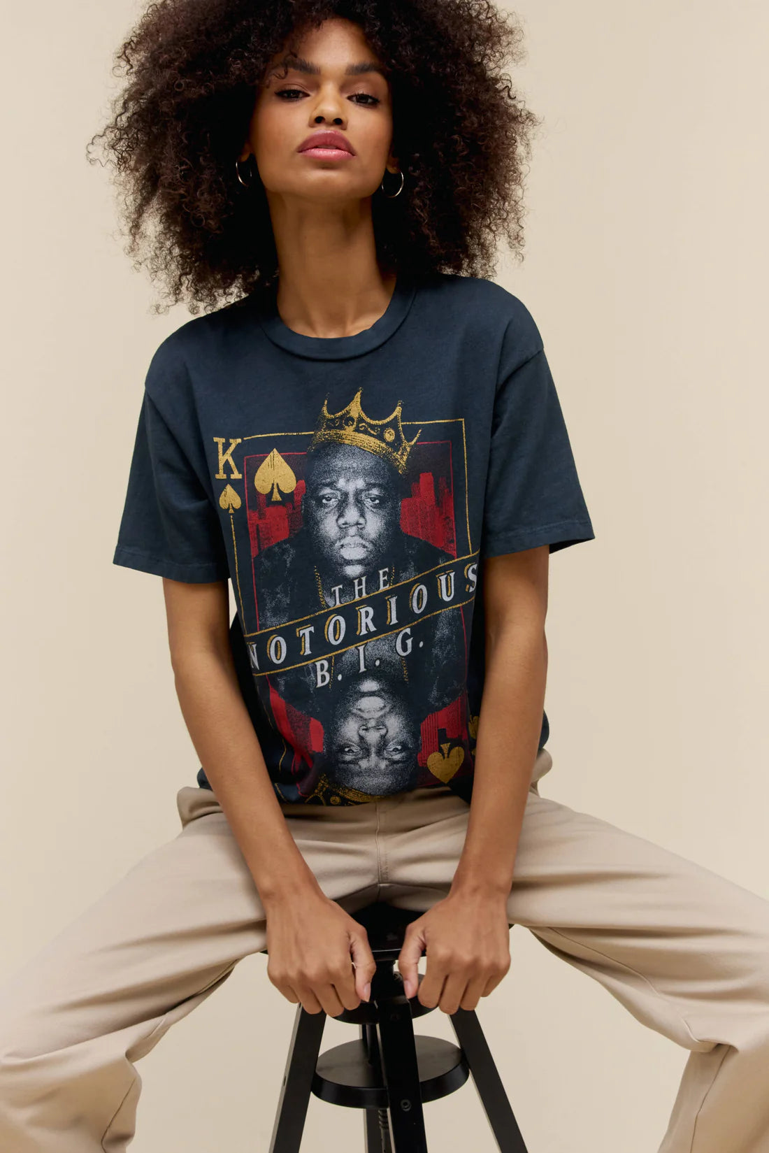 THE NOTORIOUS B.I.G. KING OF SPADES WEEKEND TEE | Daydreamer LA