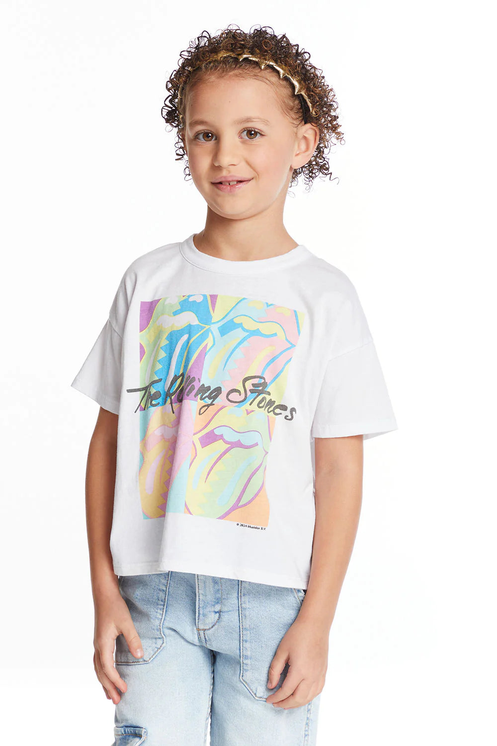 Rolling Stones Multi Logo - Girls Tee | Chaser Brand