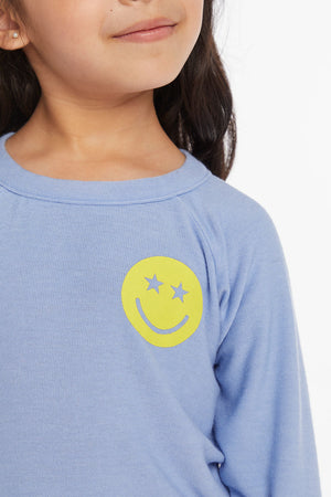 Stars Smiley Cozy Knit Pullover | Chaser Brand