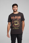 Def Leppard On Through The Night - Crew Neck Tee - Chaser Brand