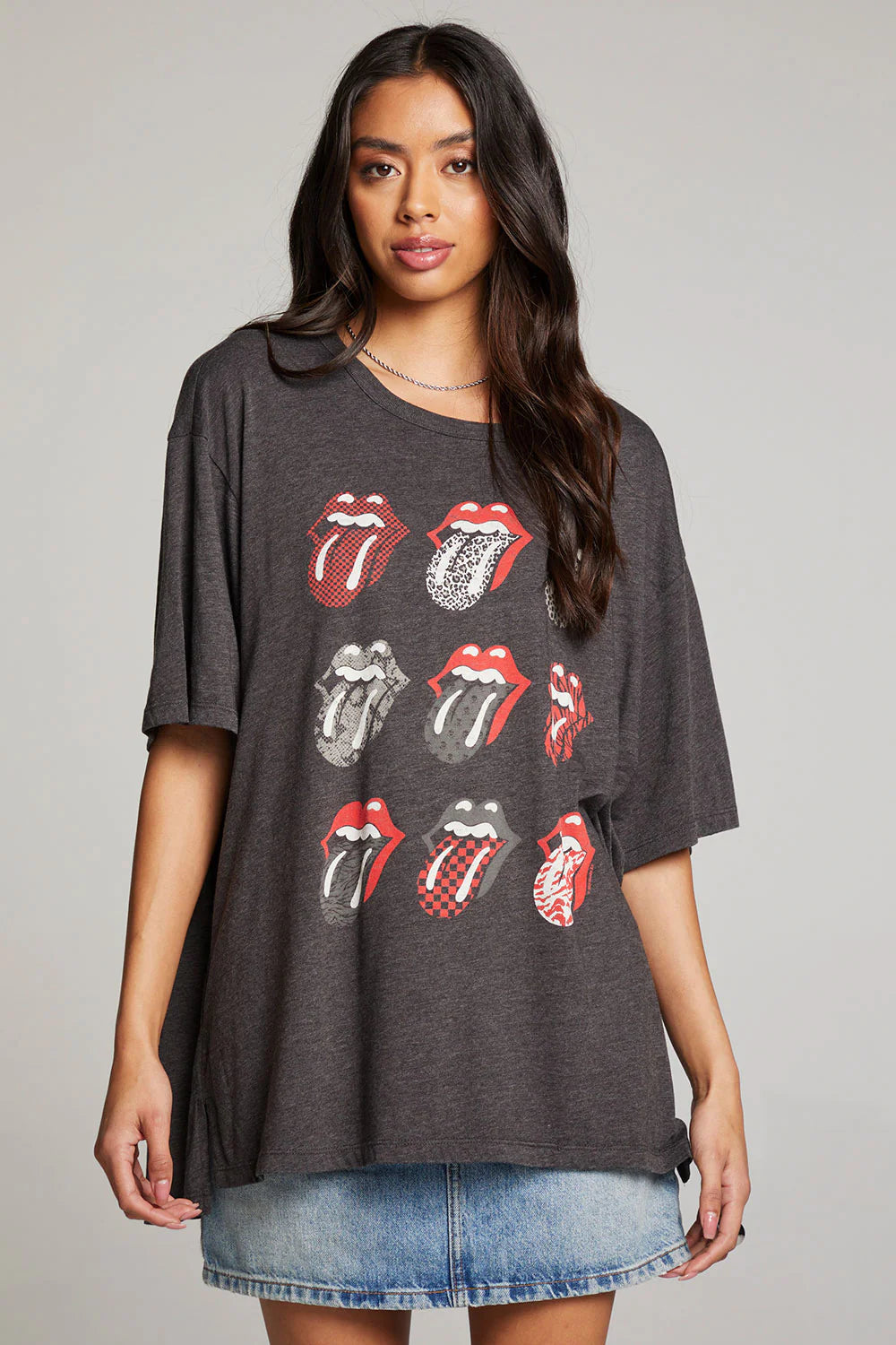 Rolling Stones Multi Logo - One Size Tee | Chaser Brand