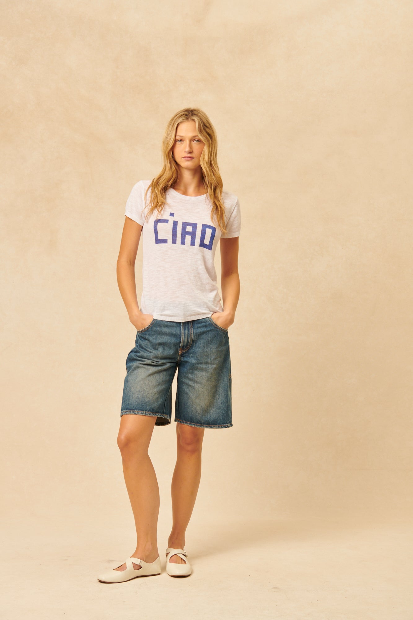 Cyrus Ciao Knit Tee | John & Jenn