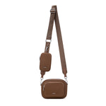 Daisy Crossbody - Espresso Brown Nylon | Pixie Mood