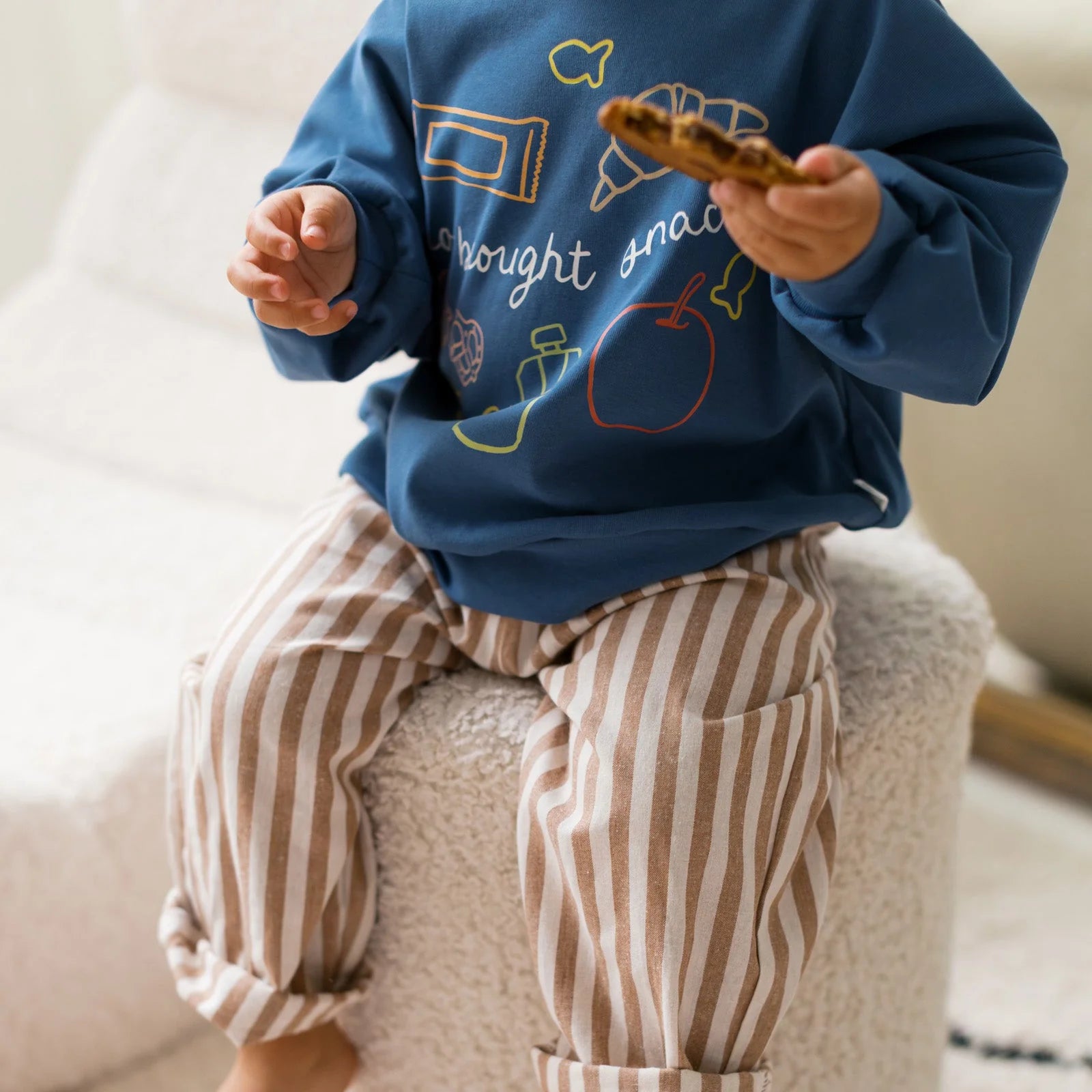 Snacks Crewneck - Navy | Roobear