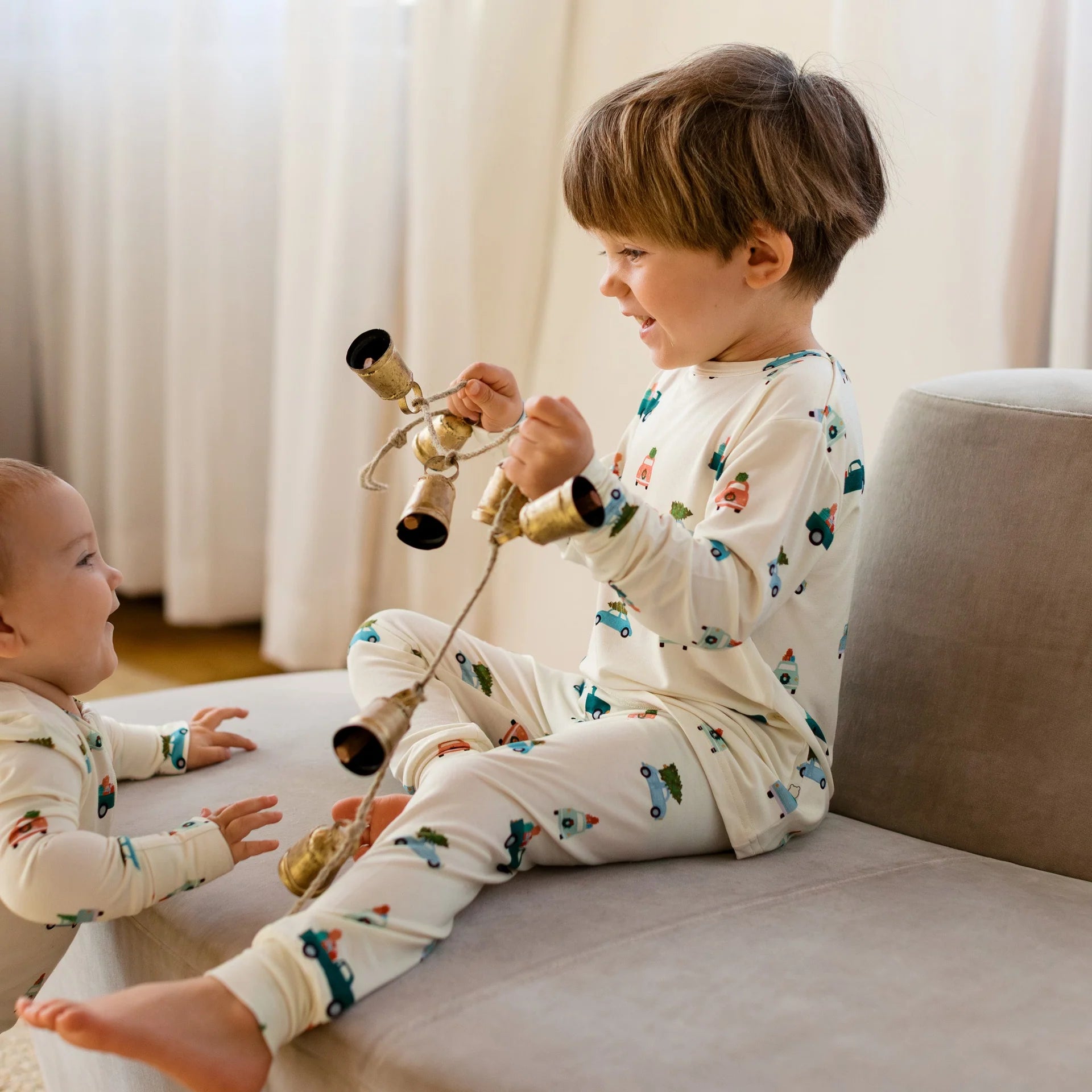 Holiday Trucks Two-Piece PJs | Roobear