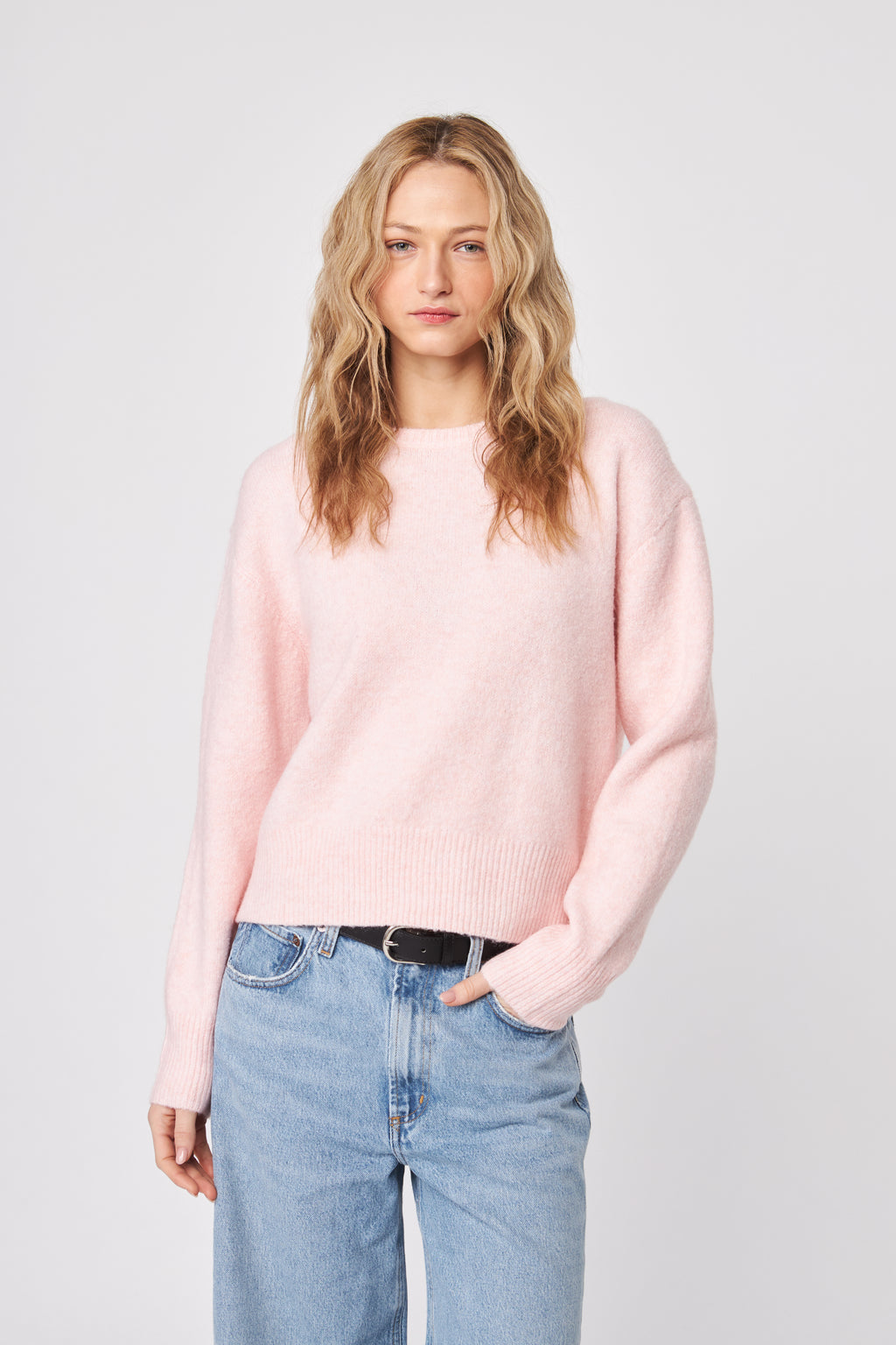 Wilfred Sweater - Ballerina Pink | John & Jenn