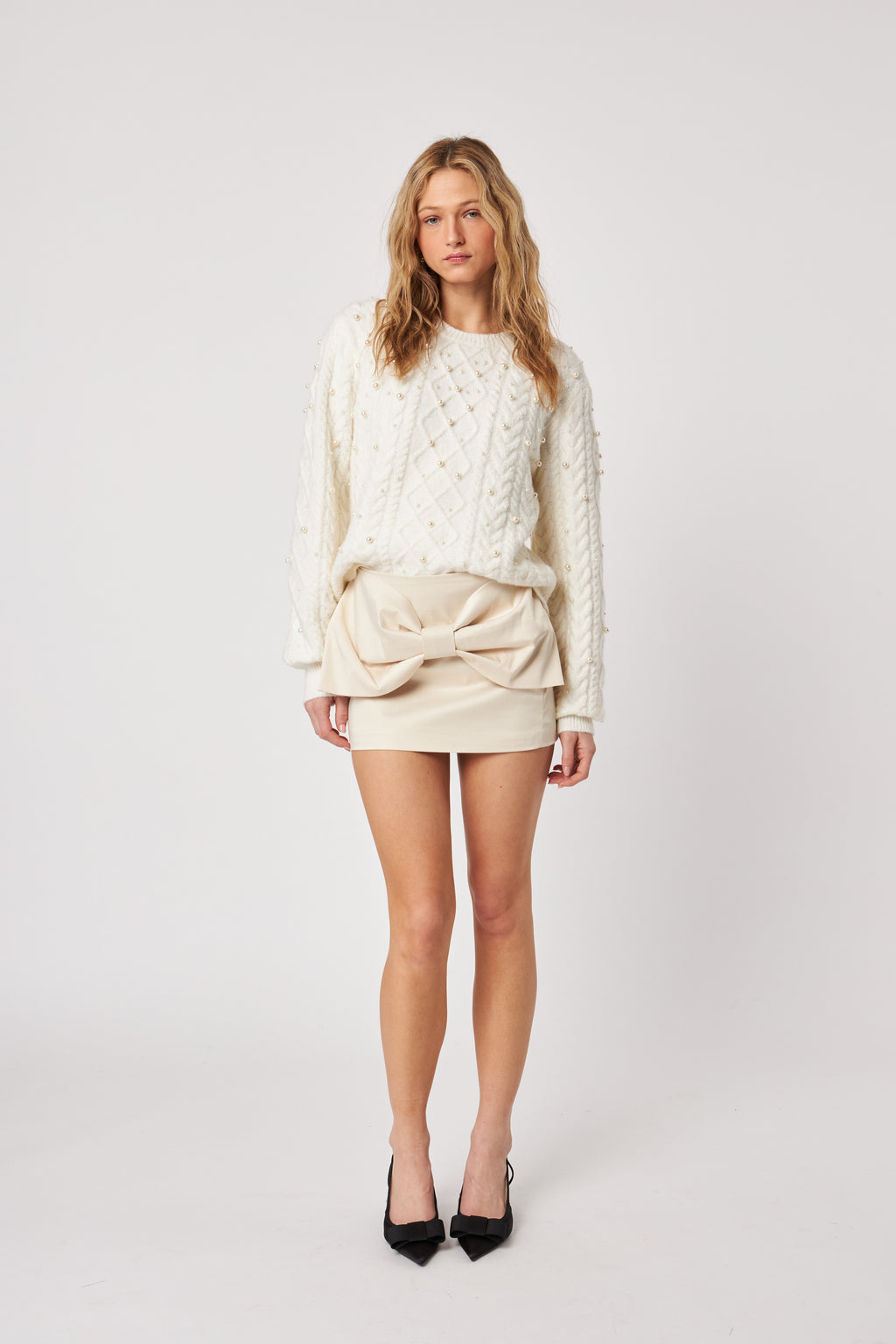 Lux Sweater - Pearls | John & Jenn