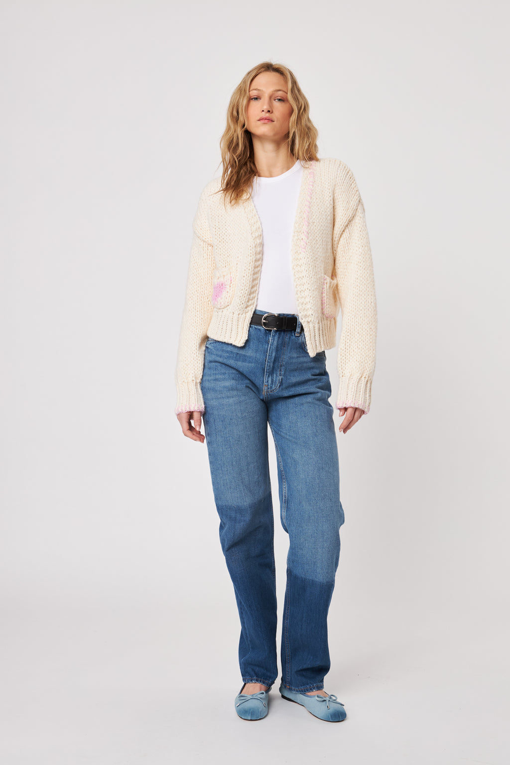Kendrick Cardigan - Blushing Vanilla | John & Jenn
