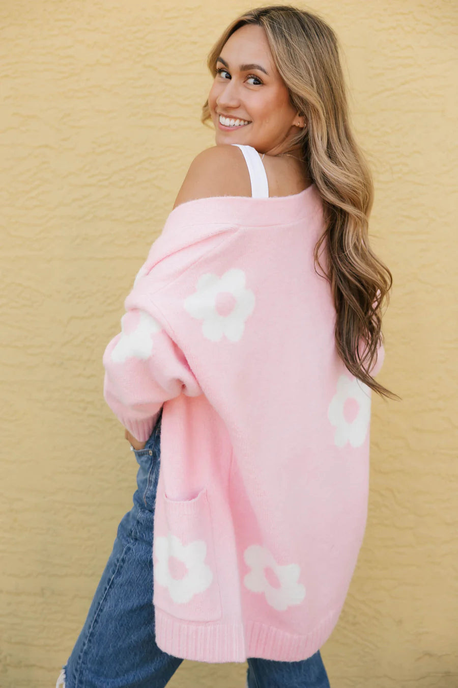 Flora Cardigan - Pink Combo | Smash & Tess