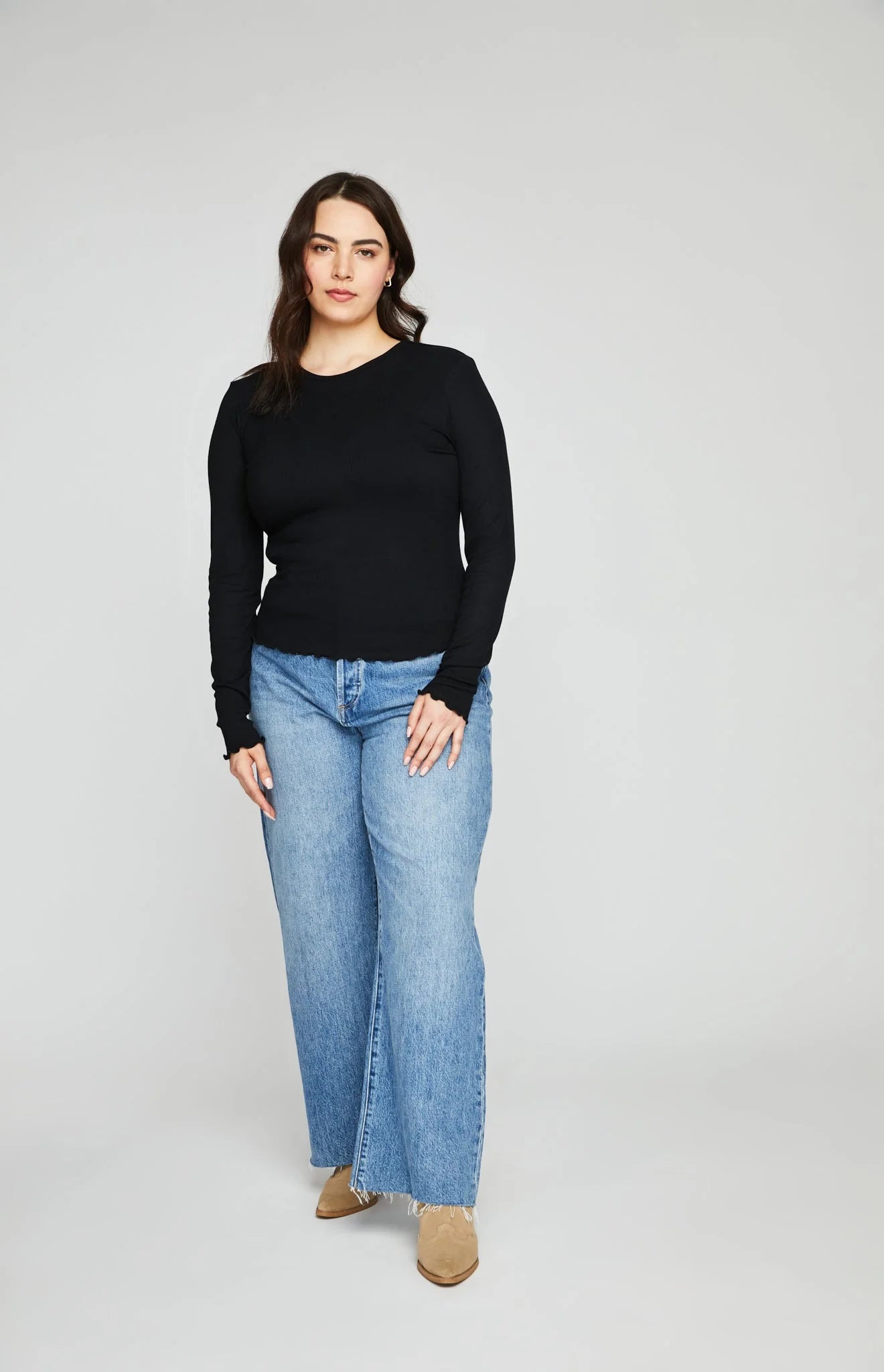 Reid Top - Black - Gentle Fawn