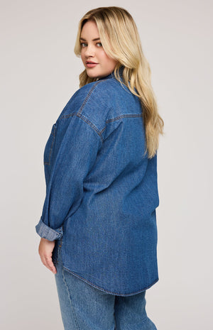 Whitney Denim Button Down Shirt | Gentle Fawn