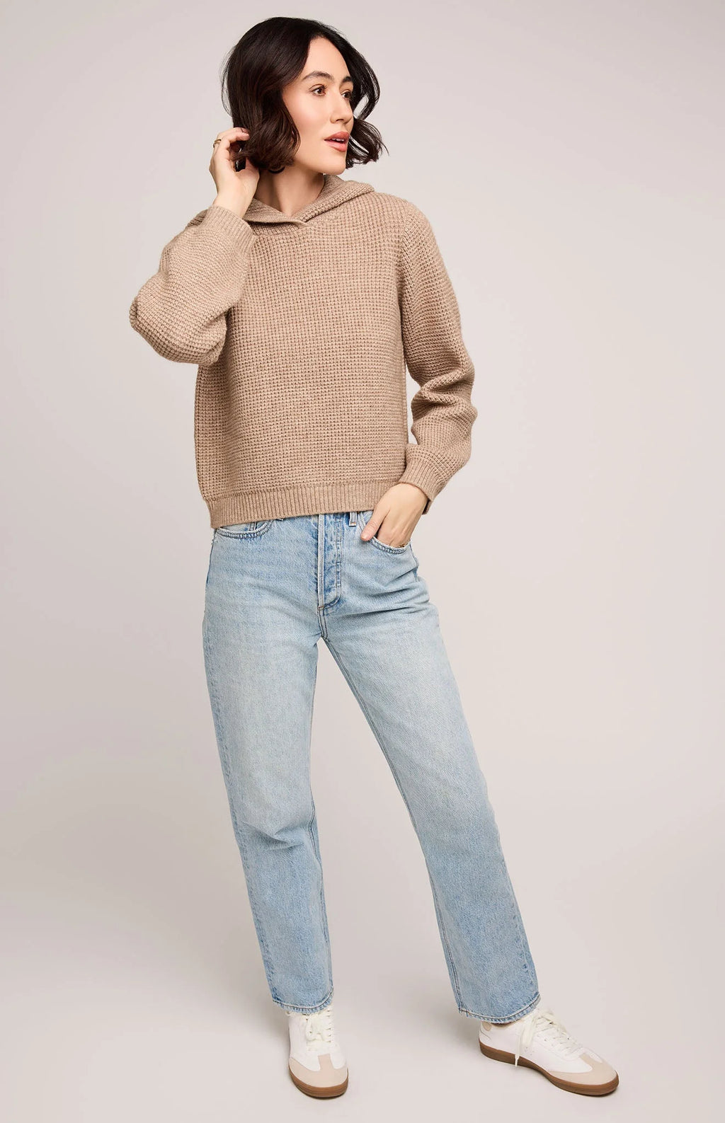 Jessica Pullover Hoodie - Heather Fawn | Gentle Fawn