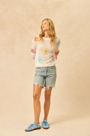 Whimsy Bloom Knit | John & Jenn