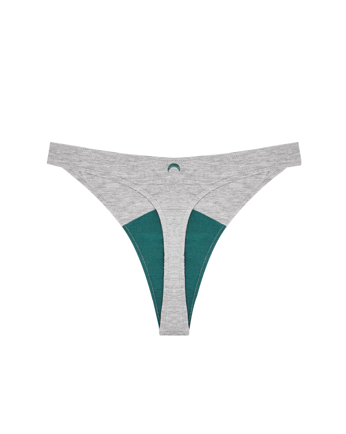 High Rise Thong - Grey | Huha