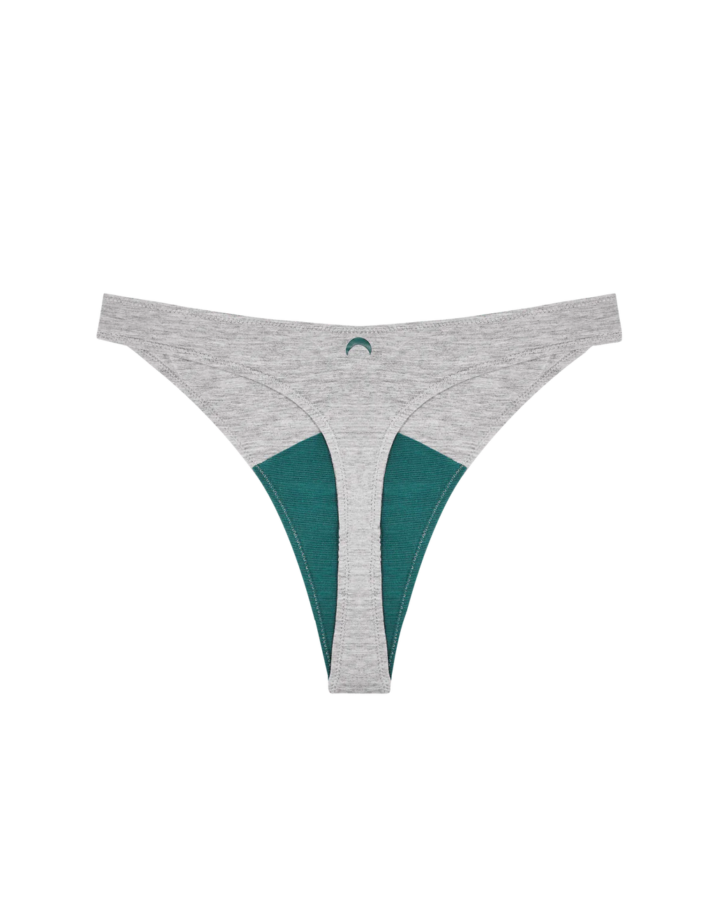 High Rise Thong - Grey | Huha