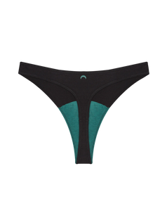 High Rise Thong - black | Huha