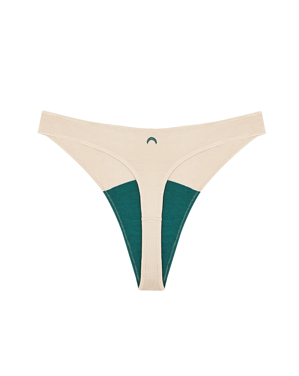 High Rise Thong - Beige | Huha