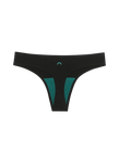 Seamless Low-Mid Rise Thong - black | HUHA