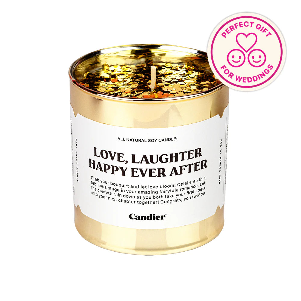 Love Laughter Happy Ever After | Candier Candle