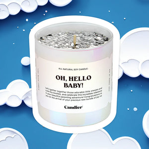 Oh Hello Baby | Candier Candle