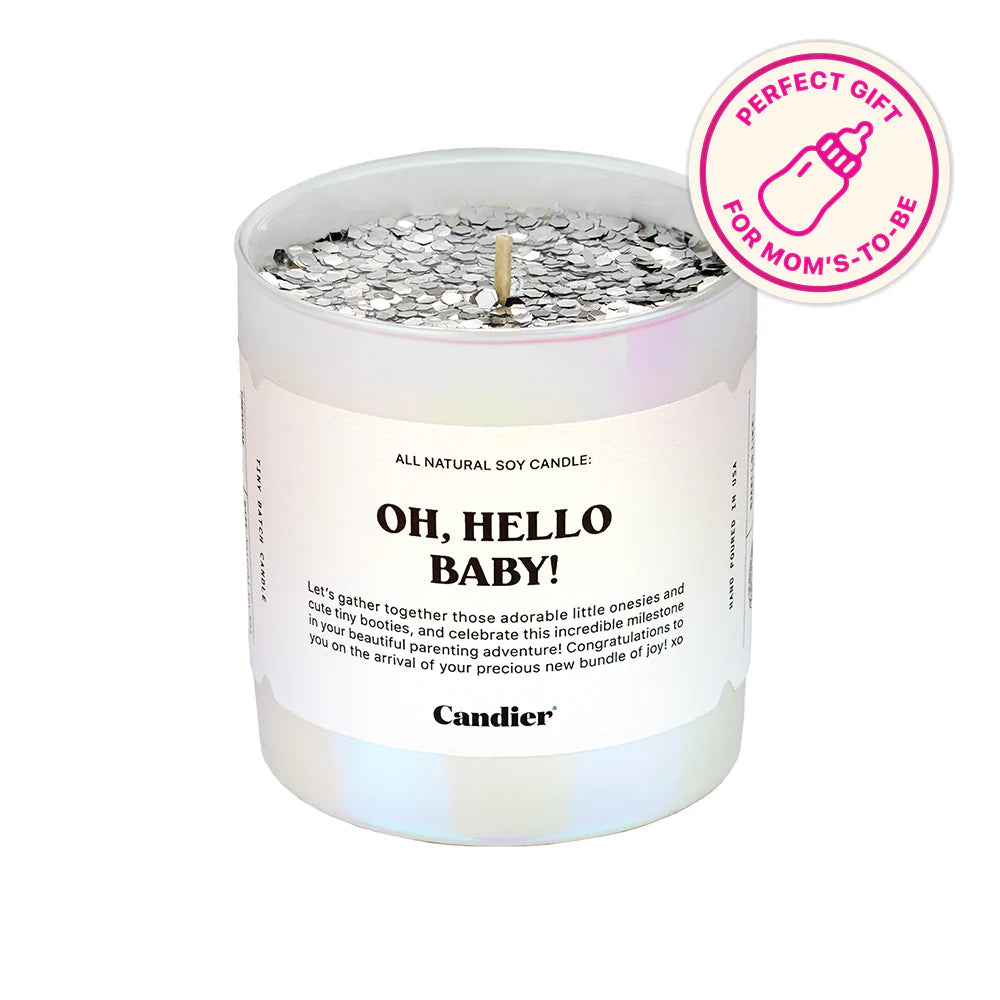 Oh Hello Baby | Candier Candle