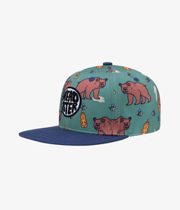 Honey Bear Snapback | Headster Kids