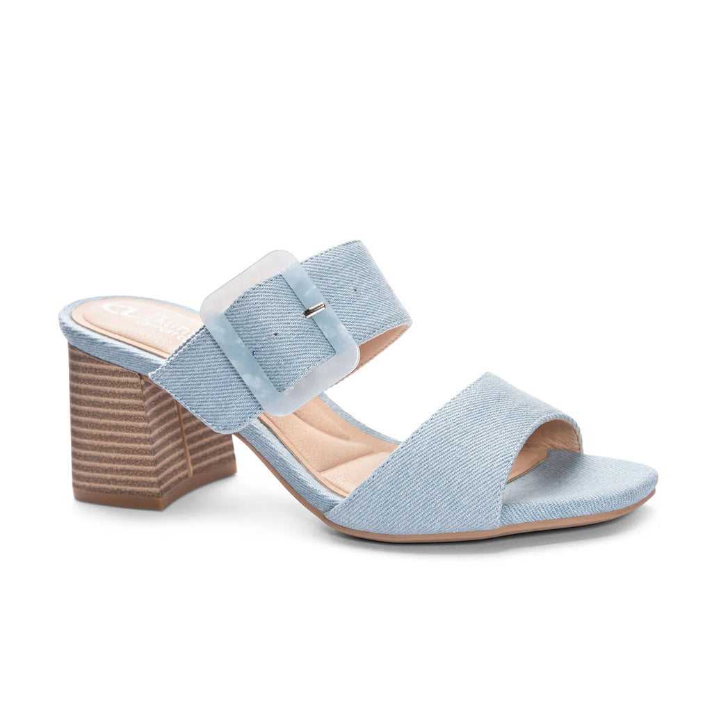 Briana Slides - Denim | Chinese Laundry