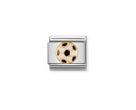 Gold Soccer Ball - Composable Link | Nomination Italy