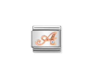 Rose Gold Letters - Composable Link | Nomination Italy