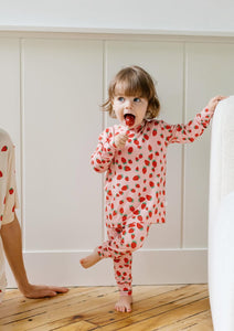 Strawberry Bamboo Two-Piece PJs | Roobear