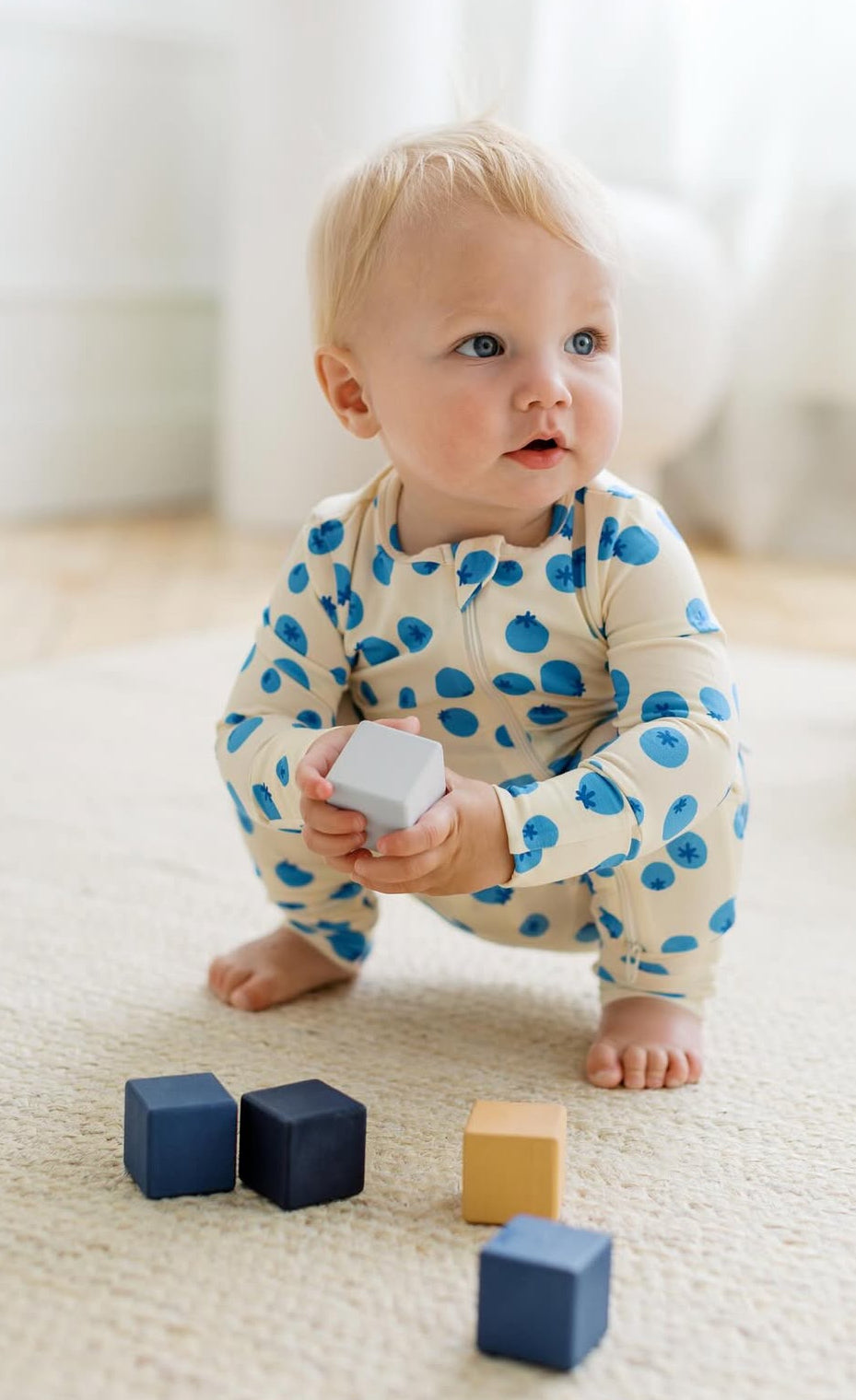Blueberry Bamboo Sleeper | Roobear