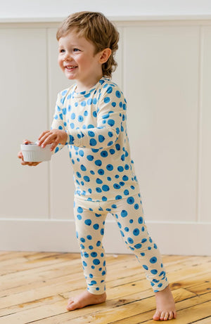 Blueberry Bamboo Two-Piece Pjs | Roobear