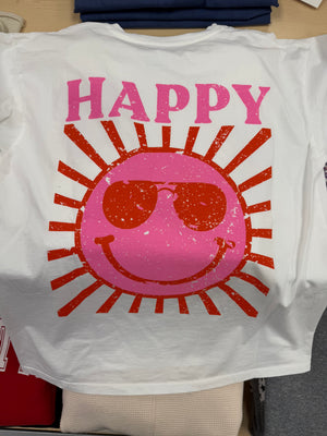 HAPPY Sun Tee | Vintage Havana