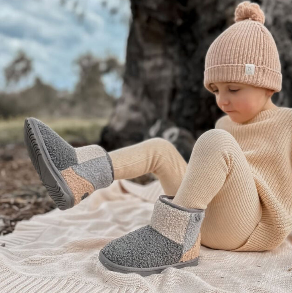 Wallaby Mini Teddy Patch Kids | Emu Australia