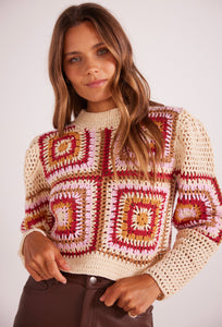 Norah Crochet Knit - MINKPINK